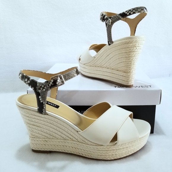 Nine West Dane Espadrille Wedge Sandals - Picture 7 of 8